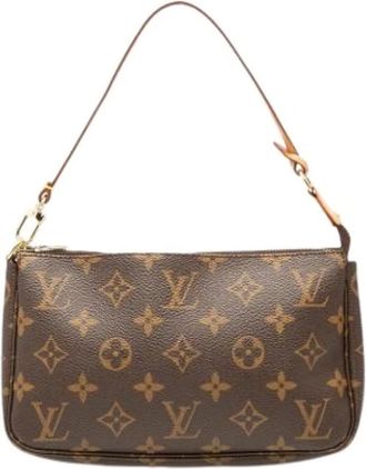 Louis Vuitton Pre-owned Shoulder Bags, female, Brown, Size: ONE SIZE Pre-owned Vintage Shoulder Bag