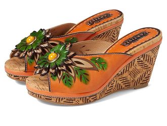 L'Artiste by Spring Step Bloom Womens Shoes Mango : EU 36 (US Womens 5.5-6) M, Leather