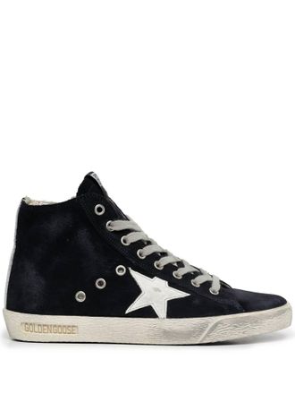 Golden Goose Womens Francy Sneakers In Night Blue