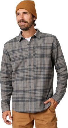 Free Country Mens Easywear II Fleece Lined Flannel Shirt