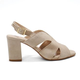 Eric Michael Womens Lark Slingback Dress Sandal In Beige