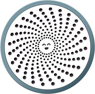 No Brand Tapa De Desag&uuml;e De Ducha De Acero Inoxidable Con Atrapapelos, Protecci&oacute;n De Desag&uuml;e, F&aacute;cil De Limpiar, Para Ducha, Ba&ntilde;era, Filtro, Carita Sonriente, 1