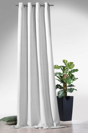 Weckbrodt-Gardinen Vorhang »Lucca« Ösen 1 Stk. tlg. Jacquard, blickdicht, Thermo, Verdunkelung, abdunkelnd, Gardine, Store