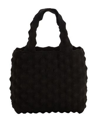8 by YOOX RECYCLED POLYESTER PYRAMID KNIT HANDBAG
