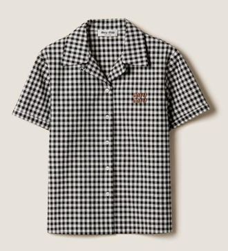 Miu Miu Camicie Vichy