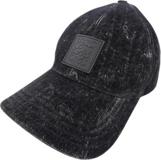 Loewe Pre-owned Accessories, male, Black, Size: ONE SIZE Pre-owned Cap