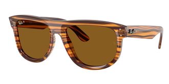 Ray-Ban RBR0501S Boyfriend Reverse Polarized 679183 Mens Sunglasses Tortoiseshell Size 56