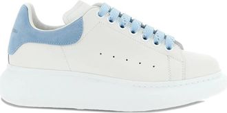 Alexander McQueen Contrast Larry Leather Sneakers