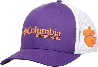 Columbia Mens Columbia Purple Clemson Tigers Collegiate PFG Flex Hat at Nordstrom, Size Large/x-Large