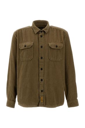 B.D. Baggies Beige Corduroy Overshirt Jacket