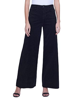 L'agence Lagence Maghra High-Rise Noir Wide Leg Jean
