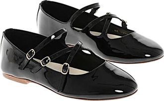 Celine Celine - Criss-Cross Babies Ballerina - Dames - Schoenen - Zwart - Maat: 41 EU