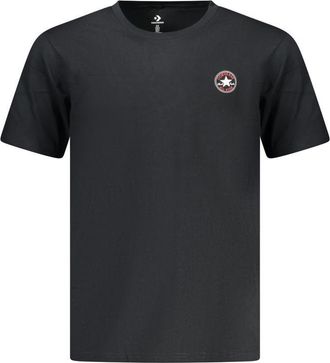 Converse Zwart Katoenen T-Shirt voor Mannen