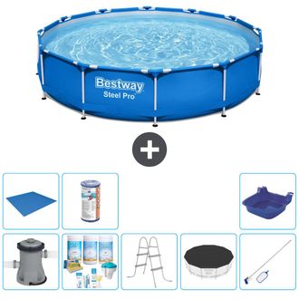 Bestway Piscina Bestway Steel Pro Redonda - 366x76 Cm - 8-piezas S21599