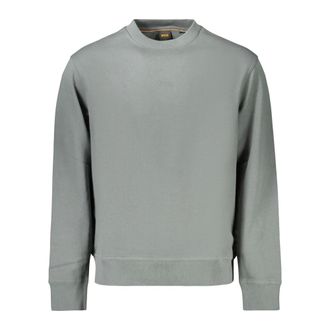 HUGO BOSS WeSmallcrew Sweatshirt - Heren - Sweatshirts & Hoodies - Groen - Maat: L Katoen