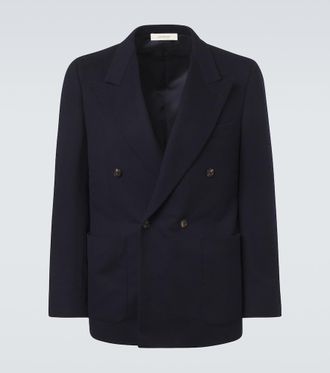 Umit Benan William double-breasted cashmere blazer