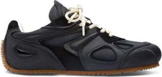 Axel Arigato Slow Leather Runner in Black/gum at Nordstrom, Size 7.5