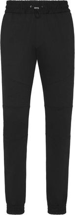 Philipp Plein Supreme Fit Biker Broek - Heren - Sweatpants - Zwart - 3XL - Katoen - Broeken
