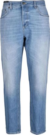 Pantaloni Torino Light Blue Cotton Men Jeans
