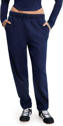 Good American Jeanius Boyfriend Joggers in Indigo1029 at Nordstrom Rack, Size 4X-Large