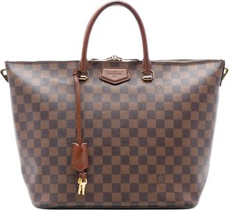 Louis Vuitton 2014 Damier Ebene Belmont MM satchel - Marrone