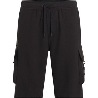 Calvin Klein Hombre, Pantalones cortos, Negro, Talla: S