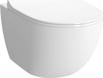 Vitra Inodoro Sento Rim-ex (sin Brida) Y Tapa Ultraplana Con Cierre Amortiguado (7748b003-0075 + 120-003r009)