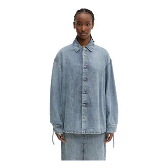 Darkpark Keanu Denim Shirt - Dames - Spijkeroverhemden - Blauw - M - Denim - Overhemden