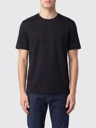 Ermenegildo Zegna T-shirt girocollo dal taglio contemporaneo in puro cotone