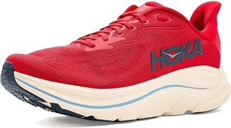 Hoka One One Clifton 10 Mens Shoes Vermillion/Varsity Navy : 10.5 D - Medium