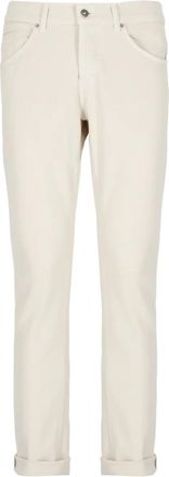 Dondup Pantaloni sportivi con placca logo - Bianco