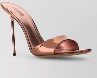 PARIS TEXAS leather lidia mules