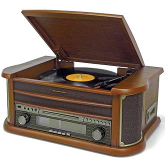 Soundmaster Nr560 Sistema De Musica De Estilo Retro