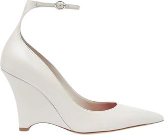 Scarosso Marta III Pumps - Dames - Pumps - Wit - 37 1/2 EU - Leer - Schoenen