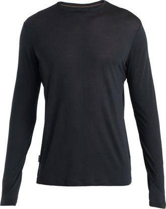 Icebreaker Merino 125 Cool-Lite Sphere III L/S Tee Merinoshirt für Herren | schwarz
