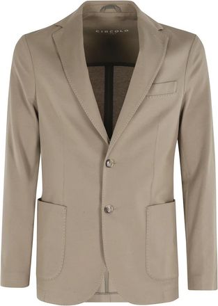 Circolo 1901 Blazer Premium - Heren - Blazers - Groen - L - Leer - Jassen