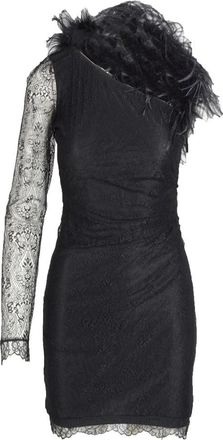 Patrizia Pepe Elegante Avondjurk - Dames - Feestkleedjes - Zwart - M - Kleedjes