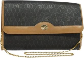 Dior Pre-owned Cross Body Bags, female, Black, Size: ONE SIZE Pre-owned Vintage Shoulder Bag
