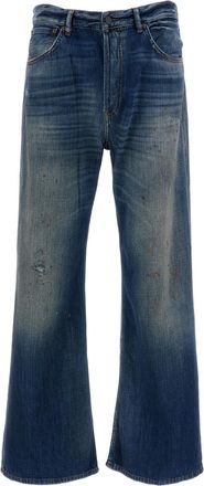 Acne Studios Straight-Leg Blue Denim Jeans With Classic Five-Pocket Design