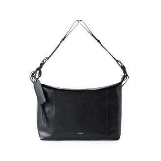 Furla Black Ginevra Large Shoulder Bag
