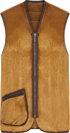 Barbour REVERSIBLE FLEECE VEST WITH ZIP - Barbour - Man