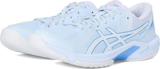 Asics Beyond FF Womens Volleyball Shoes Light Blue/White : 11.5 B - Medium, Synthetic
