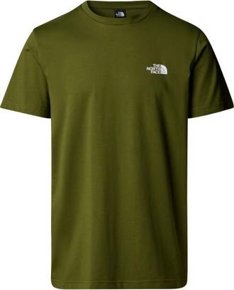 The North Face S/S Simple Dome Tee T-Shirt für Herren | oliv