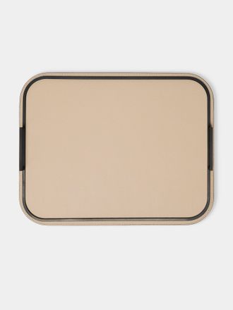 Giobagnara Bellini Leather Tray (18.5in/46.5cm)