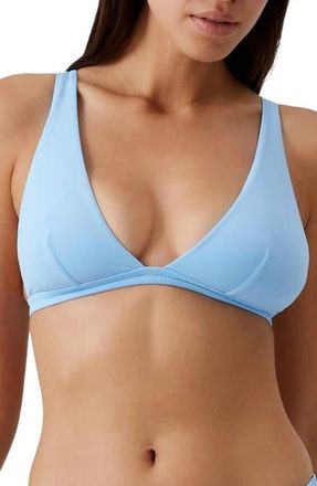Melissa Odabash Malaga Triangle Bikini Top in Oasis at Nordstrom, Size 12