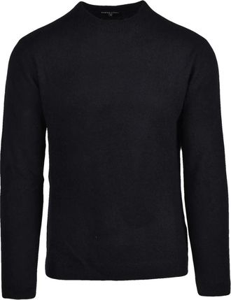 Daniele Fiesoli Truien & Vesten, Heren, Zwart, XL, Wol, Pullover Girocollo
