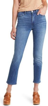 Frame Denim Le High Ripped Straight Leg Jeans in Crossings at Nordstrom Rack, Size 28