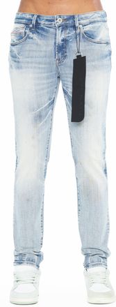 Cult of Individuality Rocker Slim Straight 602 Jeans In Cyan