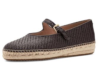 Cole Haan Cloudfeel Asbury Mary Jane Ballet Flats Womens Shoes Dark Brown Raffia : 10.5 B - Medium, Leather