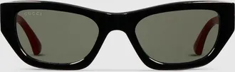 Gucci Cat-eye Sunglasses, Black